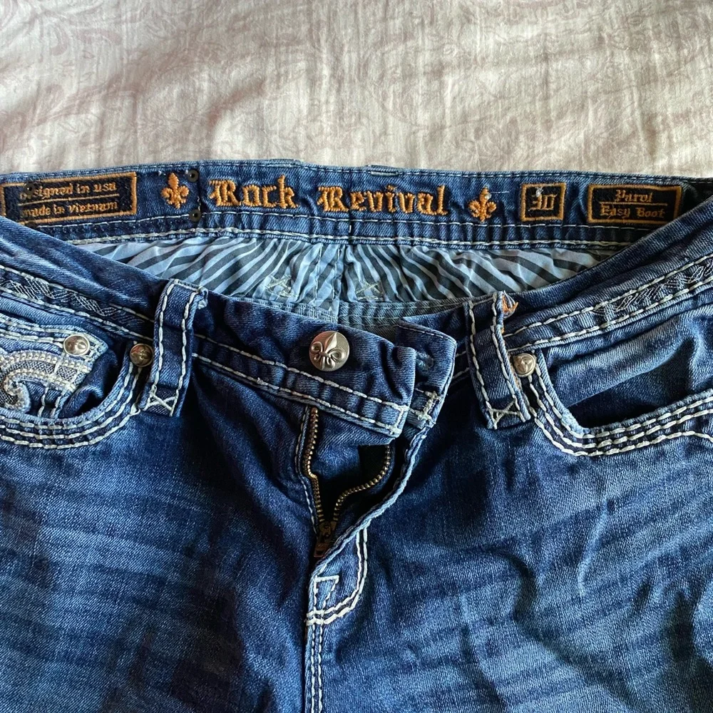 Rock Revival Women's Denim with Silver Accents - Picture 2 of 2